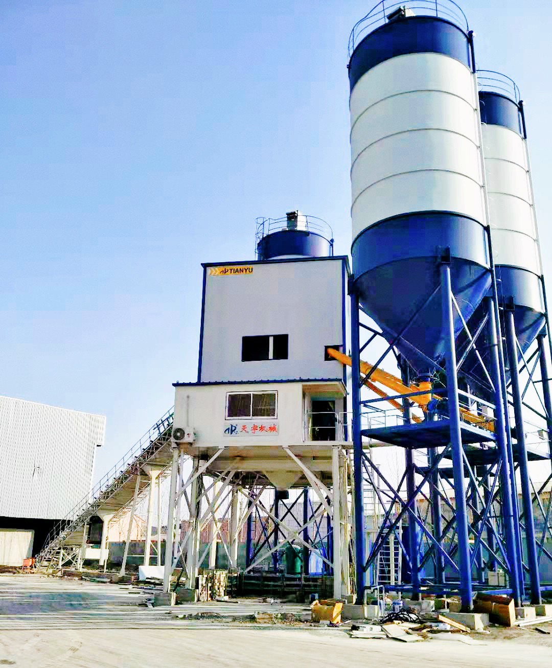 混凝土攪拌站,天宇機械,180混凝土攪拌站