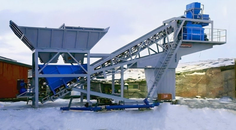 移動型混凝土攪拌站